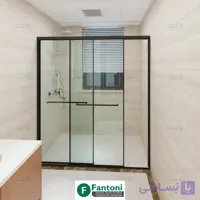 مکانیزم و پروفیل کابین دوش مدل Sliding Flat Door فانتونی K906