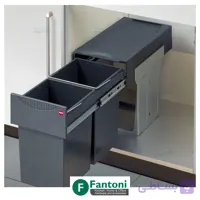 سطل چند منظوره توکار متصل به کف هایلو کد 366610 جهت یونیت عرض 300mm فانتونی Q130