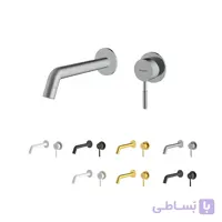 شیر روشویی توکار دو تکه شودر مدل گلوریس