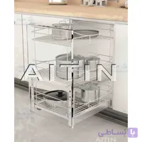 سبد چند منظوره کف ریل آیتین ۳ طبقه