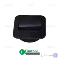 داکت مربع رومیزی PVC رنگ مشکی پودری فانتونی T390