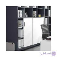 مکانیزم ریلی تاپ لاین EM2 اکو 2000mm دو درب چوبی توکار حداکثر عرض هر درب 1000mm فانتونی K022