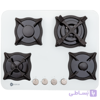 اجاق گاز شیشه ای درسا مدل آنا 4 شعله سفید