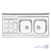 سینک نیمه فانتزی روکار ایلیااستیل مدل 3021