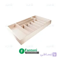 جای قاشق و چنگال چوبی رنگ رزگلد جهت یونیت فانتونی مدل O061 تا O063