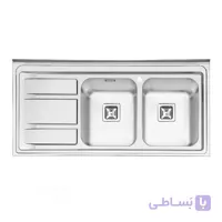 سینک ایلیا استیل روکار 1068