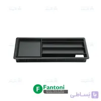 قاب داکت پلاستیکی رومیزی با دیوایدر نوشت افزار بدون سوکت رنگ مشکی فانتونی T361