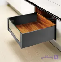 ریل بدنه دار اسلیم اینر 40kg نوک مدادی با فرانت شیشه ارتفاع 193mm فانتونی B426 تا B430