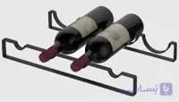 رک فلت جای بطری کفی رنگ مشکی عرض 450mm فانتونی G096