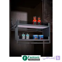 سبد آگیلیس هوایی با جک آسانسوری کریستال سایز 900mm فانتونی G161