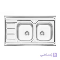 سینک ایلیا استیل نیمه فانتزی روکار 3051