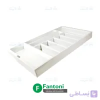 جای قاشق و چنگال چوبی رنگ سفید جهت یونیت فانتونی مدل O041 تا O043