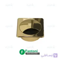 قاب داکت مربع رومیزی رنگ گلد آنودایز فانتونی T380