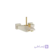 شیر حمام شودر مدل تیفانی شیری طلا
