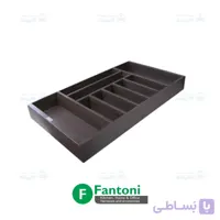 جای قاشق و چنگال چوبی رنگ قهوه ای جهت یونیت فانتونی مدل O081 تا O083
