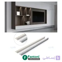 چراغ LED شیار خور با نور شیبدار سایز 60 تا 250 فانتونی N711 تا N714