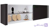 مکانیزم درب ریلی SL خطی 1800mm دکوری روکار تک درب با عرض درب حداکثر 90mm فانتونی C711