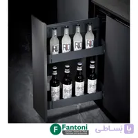 سوپر جا بطری زیر صفحه اسلیم دو طبقه متصل به بدنه فانتونی F515، F520، F525، F530