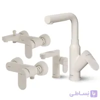ست کامل شیرآلات شودر مدل اسمارت شیری