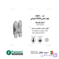 لولا مخفی XXXS نقره ای IN.05.067 فانتونی A801