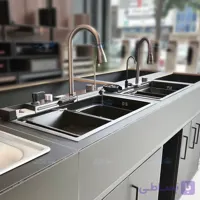 سینک ظرفشویی آبشاری 5 کلید پیانویی هایشین
