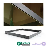چراغ LED شلف شیشه ای عمق 520mm سایز 60 تا 120 فانتونی N633 تا N635