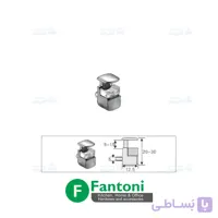 بست نگهدارنده شیشه مدل A2 فانتونی M331