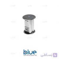 پریز آسانسوری برقی بلو توکار با شارژر وایرلس BK23