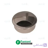 قاب داکت مربع رومیزی رنگ نیکل آنودایز فانتونی T381