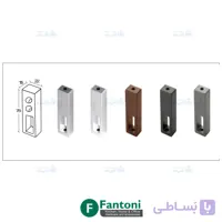 زیر سری میله رگال سقفی مستطیل فانتونی J401 تا J405