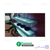 چراغ LED شلف نوری دو طرفه سری ۱۲ و فرانت آلومینیوم عرض 600mm فانتونی N121