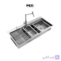 سینک ظرفشویی میکس پلاس BCN-104