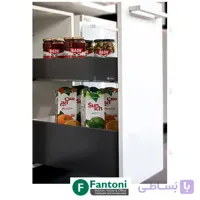 سوپر لردر 110mm و 192mm زیر صفحه دبل باکس اسلیم دو طبقه عرض آزاد فانتونی F446 تا F450