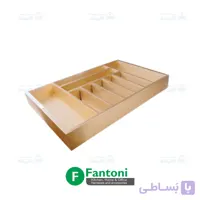 جای قاشق و چنگال چوبی رنگ طلایی جهت یونیت فانتونی مدل O071 تا O073
