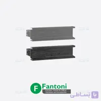 دستگیره پروفیلی مخفی U فرم کمدی طول 2400mm فانتونی L407 – L408