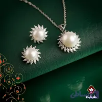 نیم ست مروارید خورشید بدون زنجیر