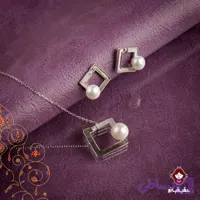نیم ست مروارید ژیلا بدون زنجیر