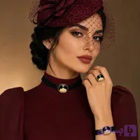 دستبند زنانه مربع اونیکس هور بافت جدید