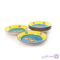 بشقاب میوه خوری آرانیک مدل ماهی – بسته 6 عددی