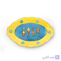 دیس بیضی‏ آرانیک مدل ماهی