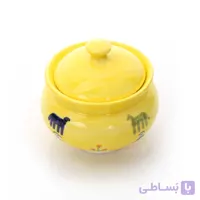 قندان سرامیکی آرانیک مدل گبه – زرد