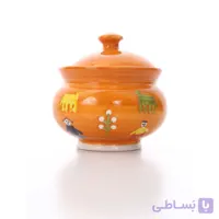قندان سرامیکی آرانیک مدل گبه – نارنجی