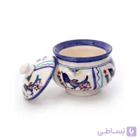 قندان سرامیکی آرانیک مدل پرنده خوشبختی