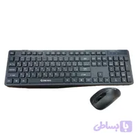 کیبورد و ماوس بی‌سیم وان مکس مدل OM-4300WB | ست Wireless با دانگل USB
