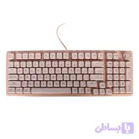 کیبورد باسیم گیمینگ مکانیکال اچ پی با نورپردازی بک لایت | HP K10G-98L