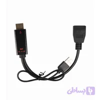 مبدل HDMI به DisplayPort کی نت مدل KNET K-CO51