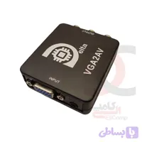 مبدل VGA به AV دلتا مدل 4K | تبدیل VGA به AV