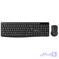 کیبورد و ماوس بی‌سیم پرووان مدل PROONE PMK25W | ست وایرلس