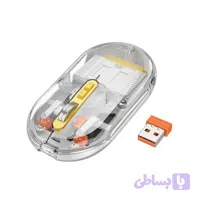 ماوس بی سیم هوکو مدل HOCO GM35 | بی صدا و طرح شفاف