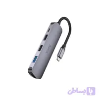 هاب 5 پورت تایپ سی HOCO HB27 5IN1 | هاب 100W Type-C هوکو HDMI 4K